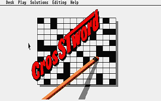 CrosSTword atari screenshot